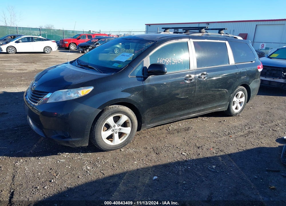 2012 TOYOTA SIENNA LE V6 8 PASSENGER VIN: 5TDKK3DCXCS181151