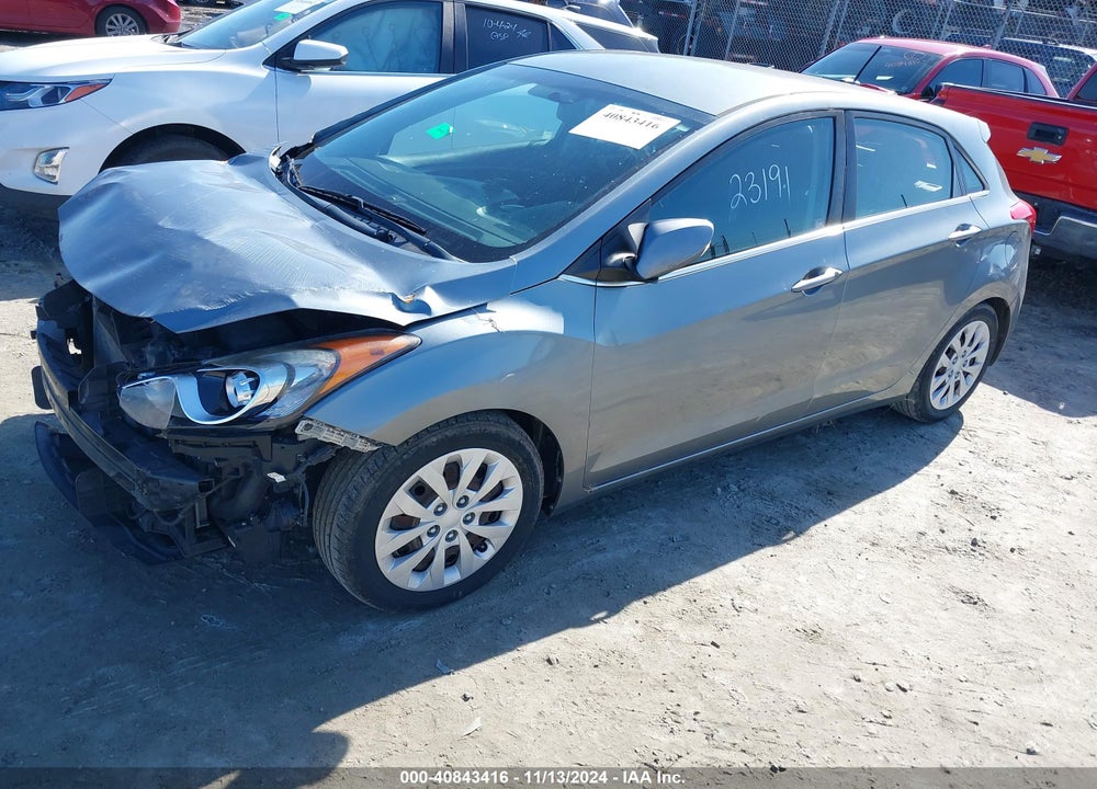 2017 HYUNDAI ELANTRA GT VIN: KMHD35LHXHU367446