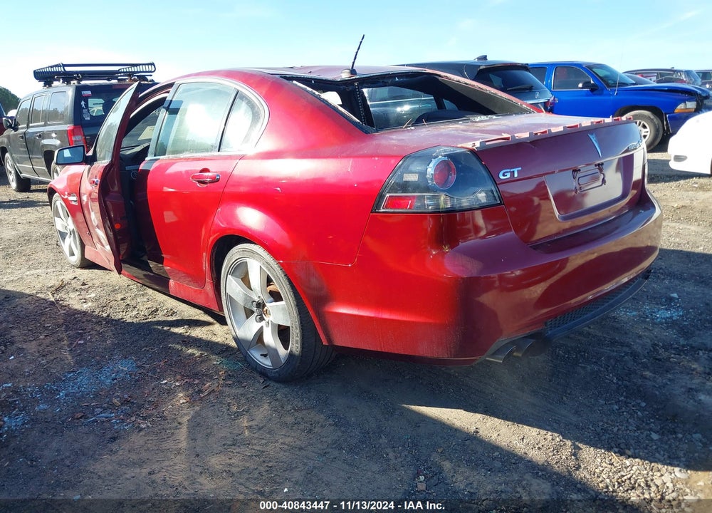 2009 PONTIAC G8 GT VIN: 6G2EC57Y99L232184