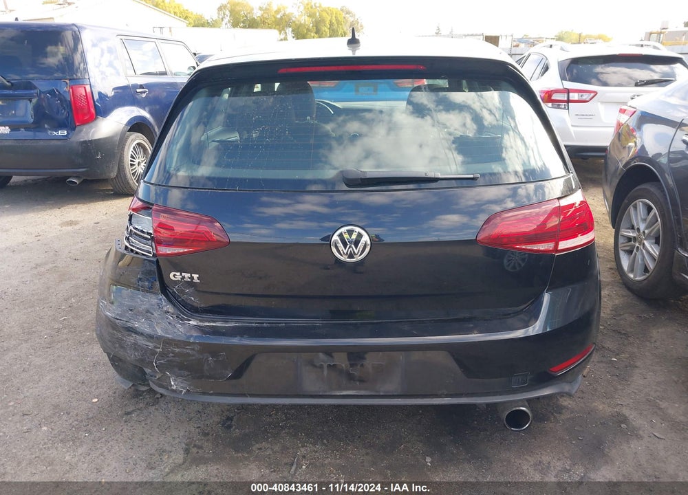 2018 VOLKSWAGEN GOLF GTI 2.0T AUTOBAHN/2.0T SE/S VIN: 3VW447AU1JM296562