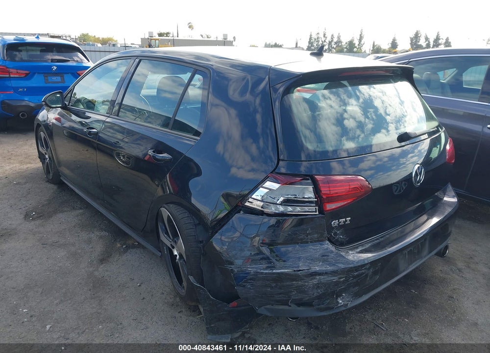 2018 VOLKSWAGEN GOLF GTI 2.0T AUTOBAHN/2.0T SE/S VIN: 3VW447AU1JM296562