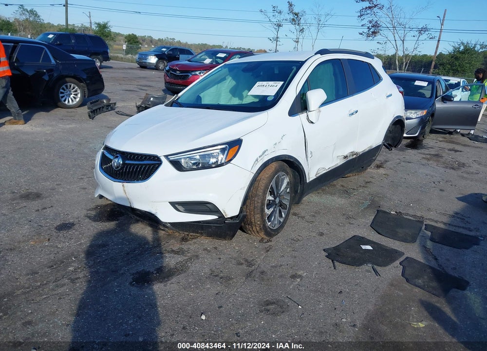 2021 BUICK ENCORE FWD PREFERRED VIN: KL4CJASB1MB302559