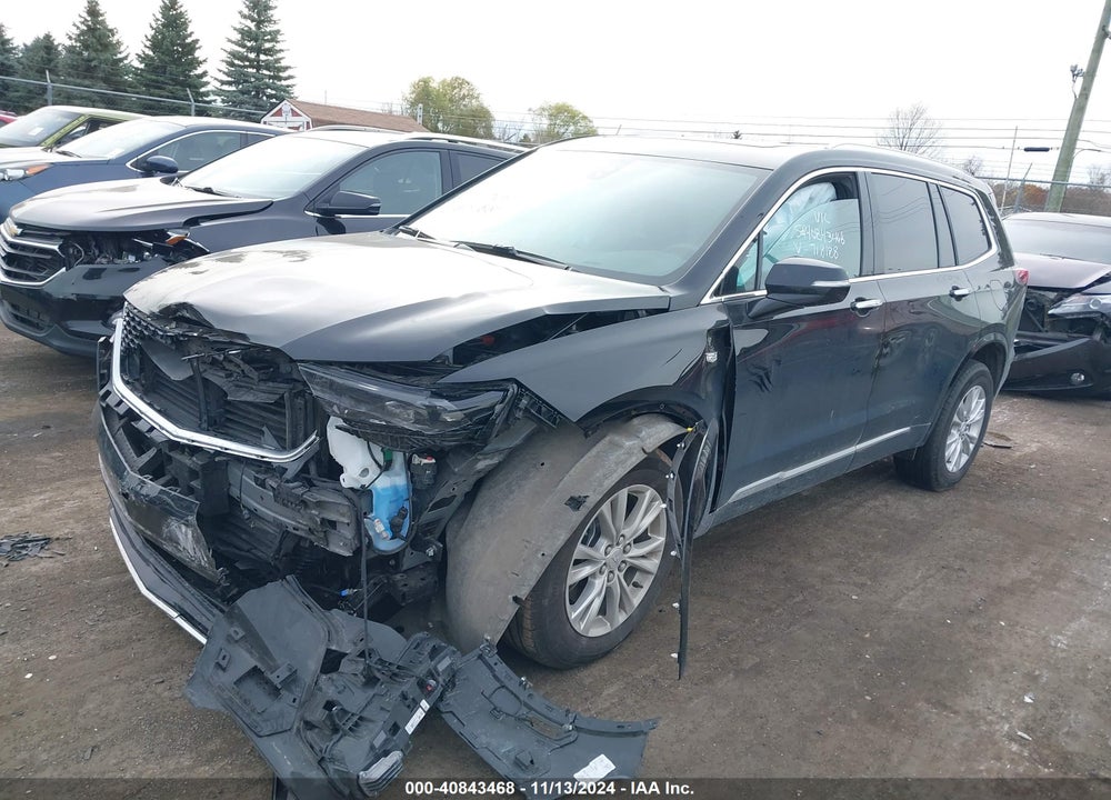 2024 CADILLAC XT6 LUXURY VIN: 1GYKPBR44RZ718188