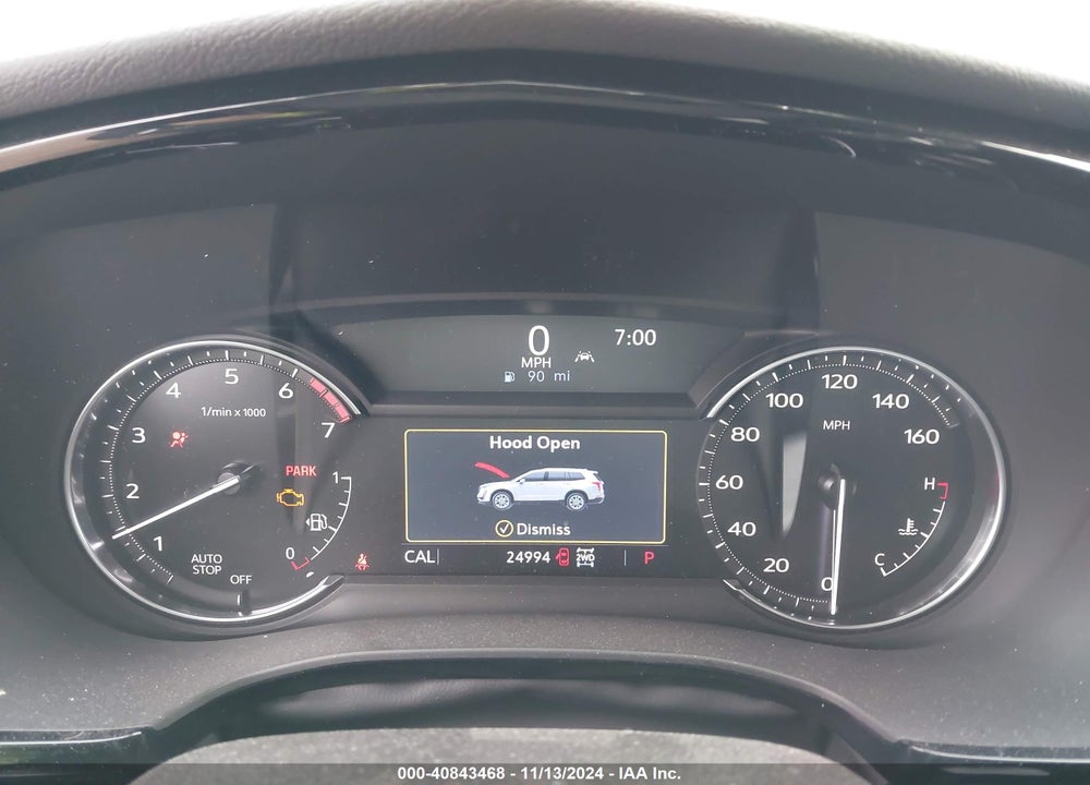 2024 CADILLAC XT6 LUXURY VIN: 1GYKPBR44RZ718188