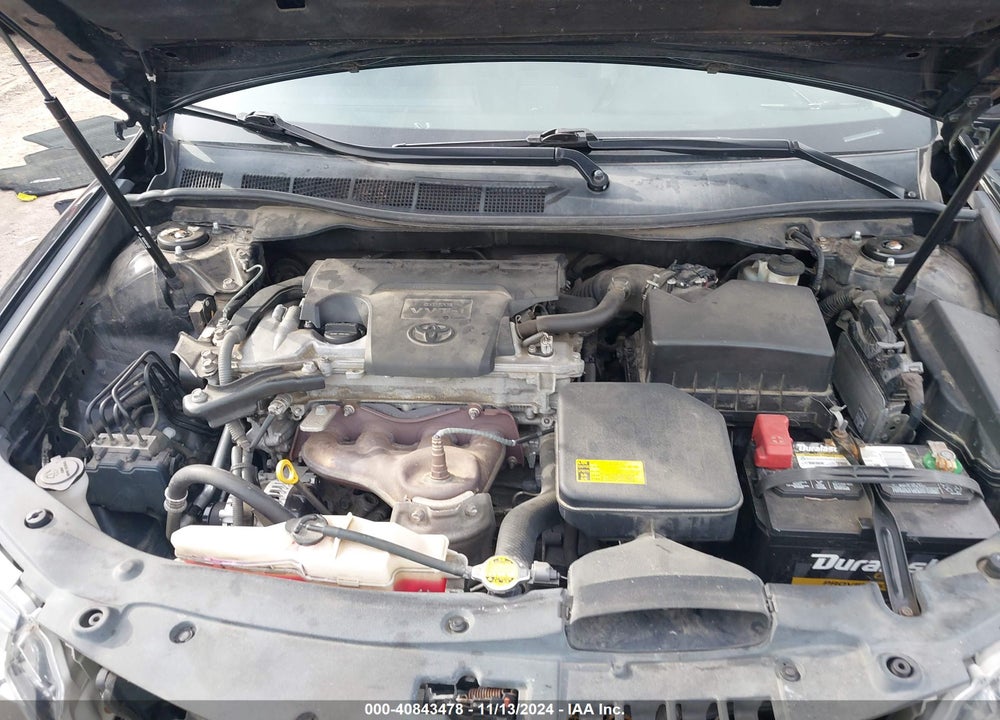 2012 TOYOTA CAMRY SE VIN: 4T1BF1FKXCU574572