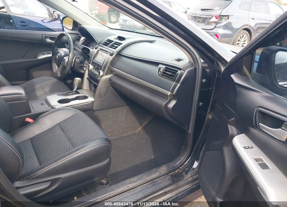 2012 TOYOTA CAMRY SE VIN: 4T1BF1FKXCU574572
