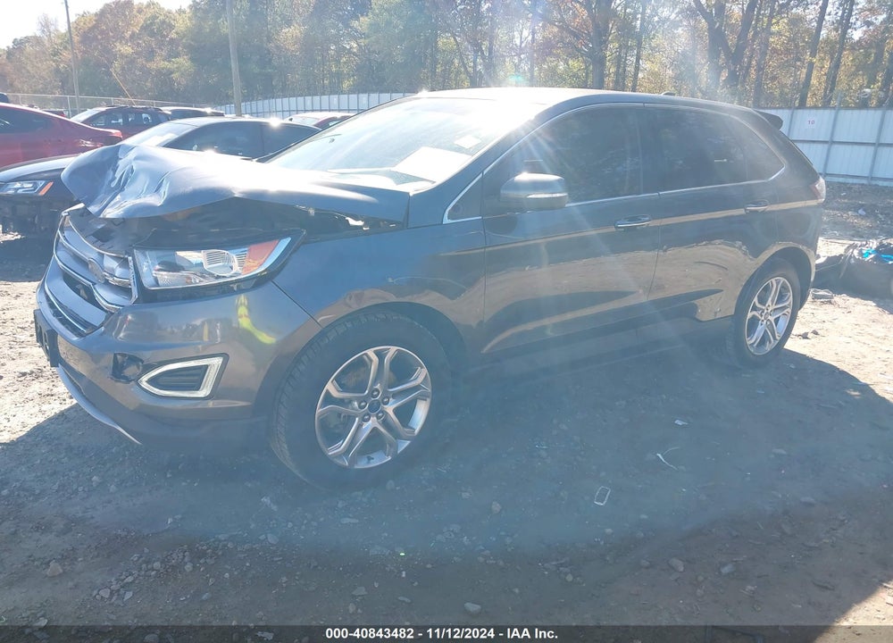 2018 FORD EDGE TITANIUM VIN: 2FMPK3K97JBB20685