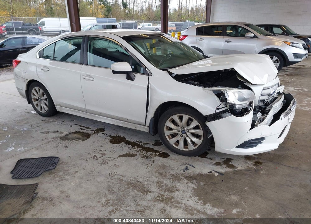 2016 SUBARU LEGACY 2.5I PREMIUM VIN: 4S3BNAC64G3038243