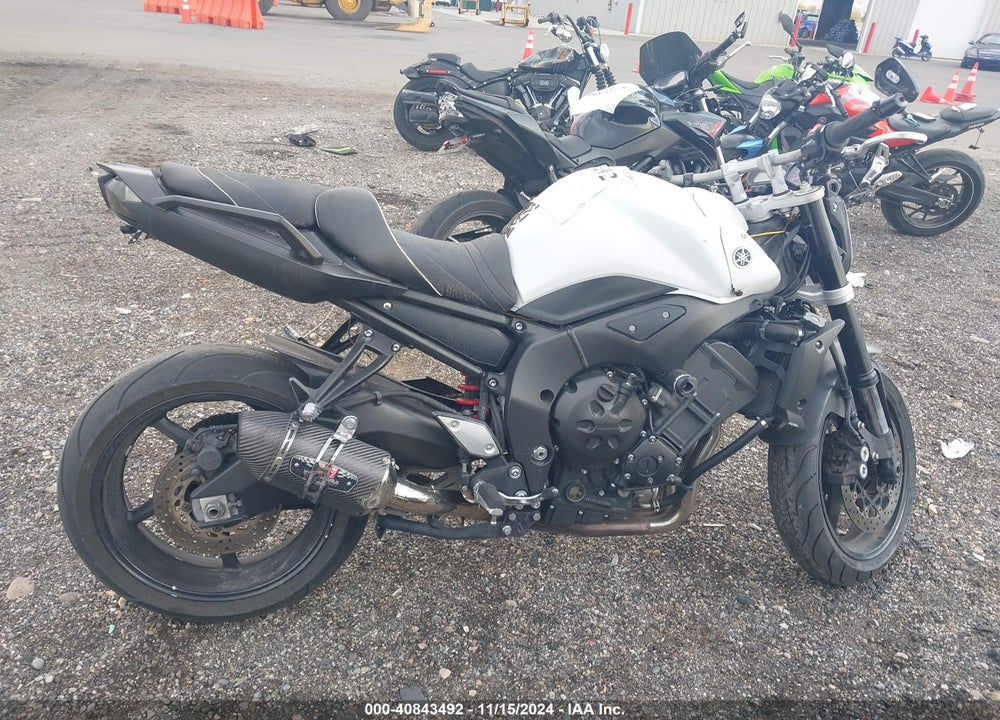 2012 YAMAHA FZ1 S VIN: JYARN17EXCA008407