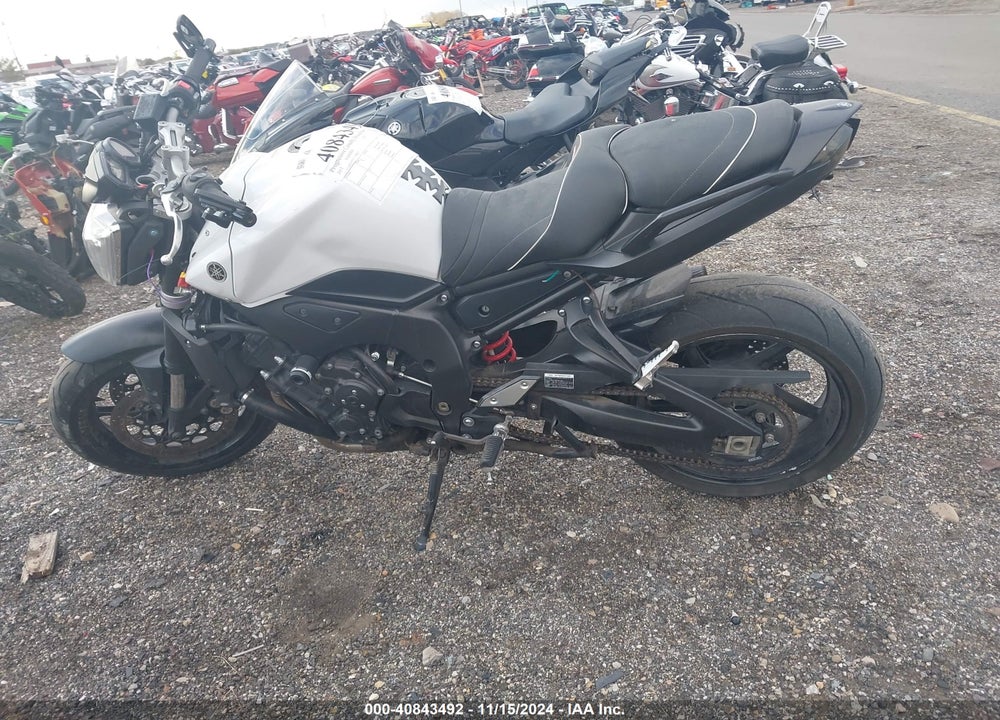 2012 YAMAHA FZ1 S VIN: JYARN17EXCA008407