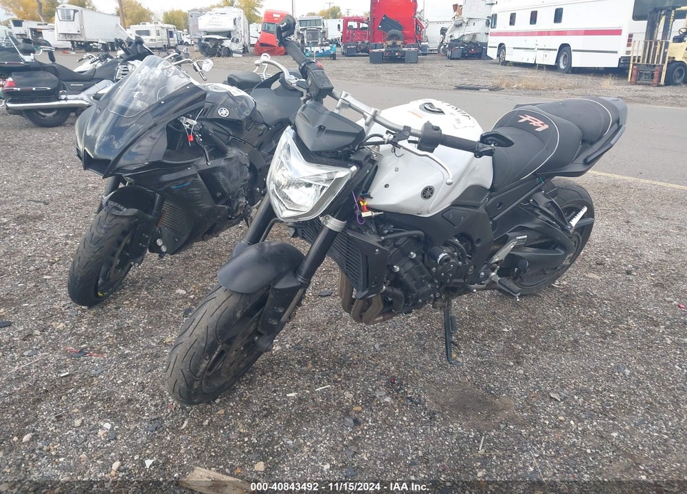 2012 YAMAHA FZ1 S VIN: JYARN17EXCA008407