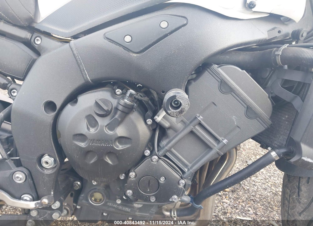2012 YAMAHA FZ1 S VIN: JYARN17EXCA008407