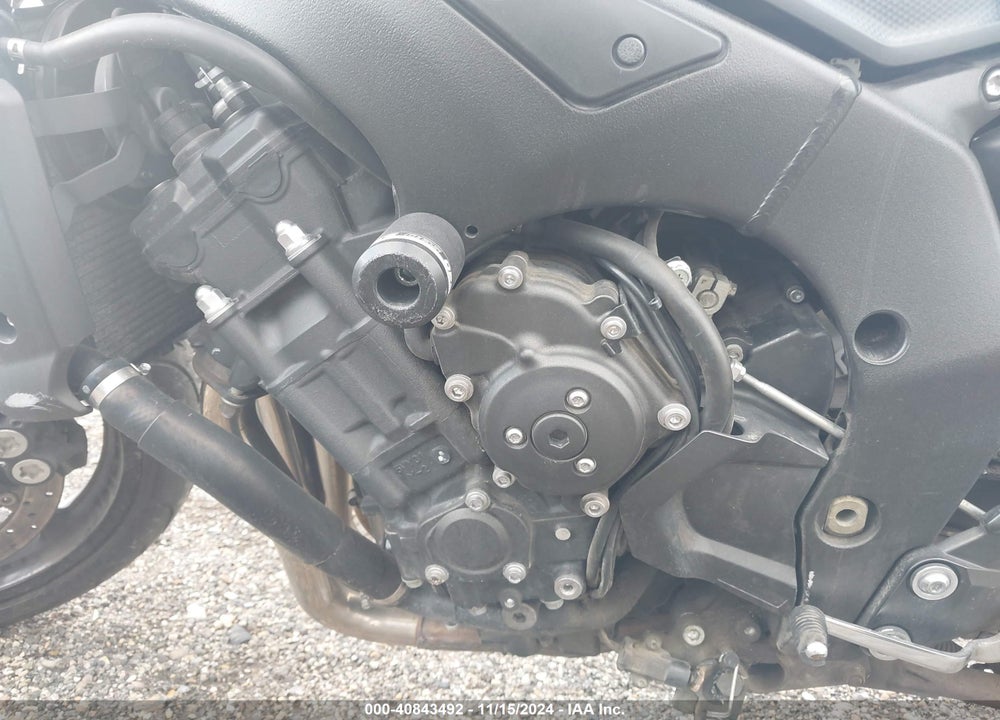 2012 YAMAHA FZ1 S VIN: JYARN17EXCA008407