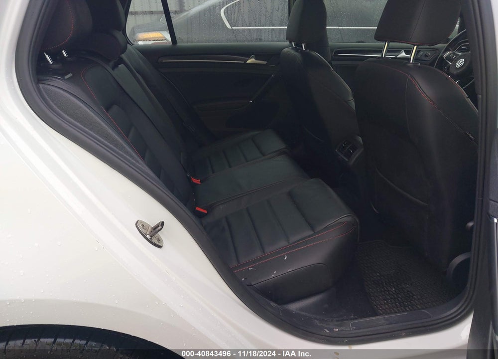 2017 VOLKSWAGEN GOLF GTI SE 4-DOOR VIN: 3VW547AUXHM010495