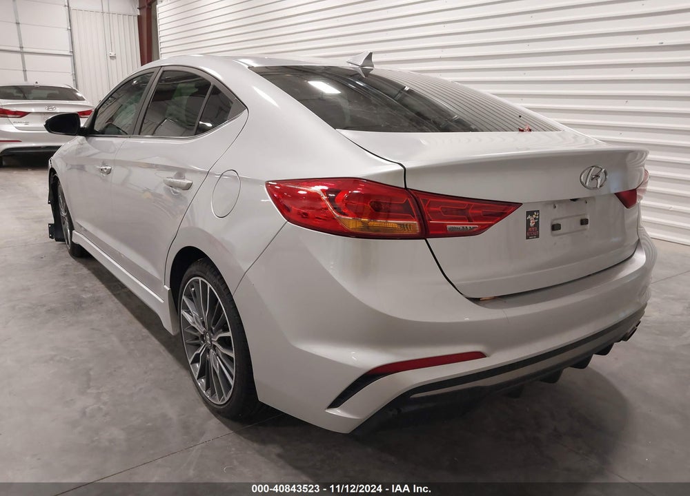 2017 HYUNDAI ELANTRA SPORT VIN: KMHD04LB8HU330989