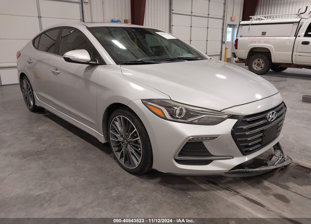 2017 HYUNDAI ELANTRA SPORT VIN: KMHD04LB8HU330989