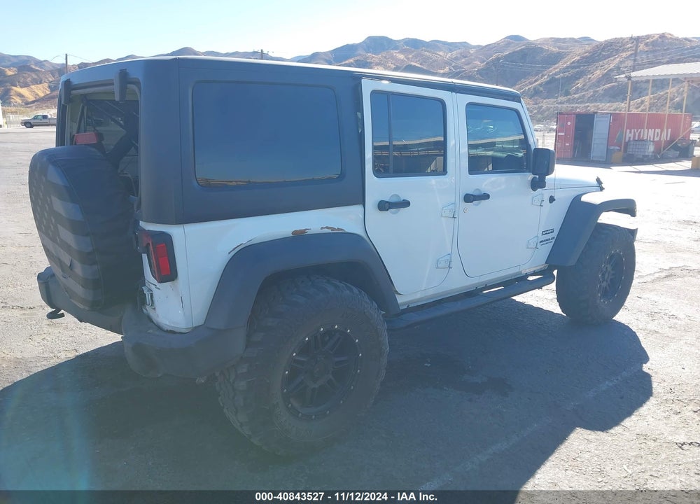 2017 JEEP WRANGLER UNLIMITED SPORT 4X4 VIN: 1C4BJWDG0HL518071