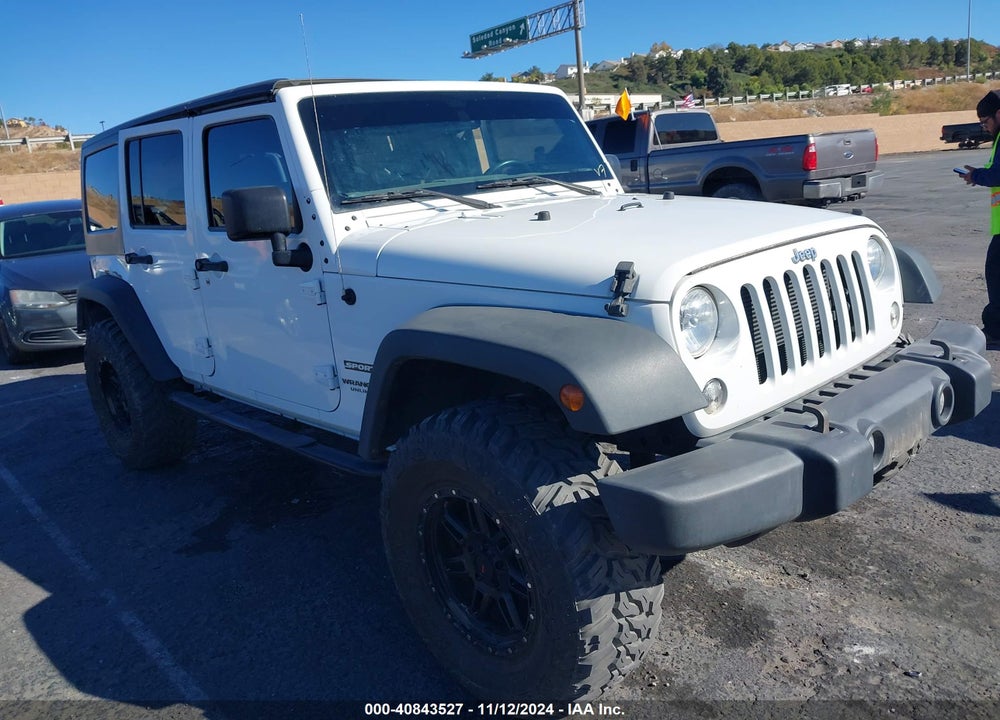 2017 JEEP WRANGLER UNLIMITED SPORT 4X4 VIN: 1C4BJWDG0HL518071