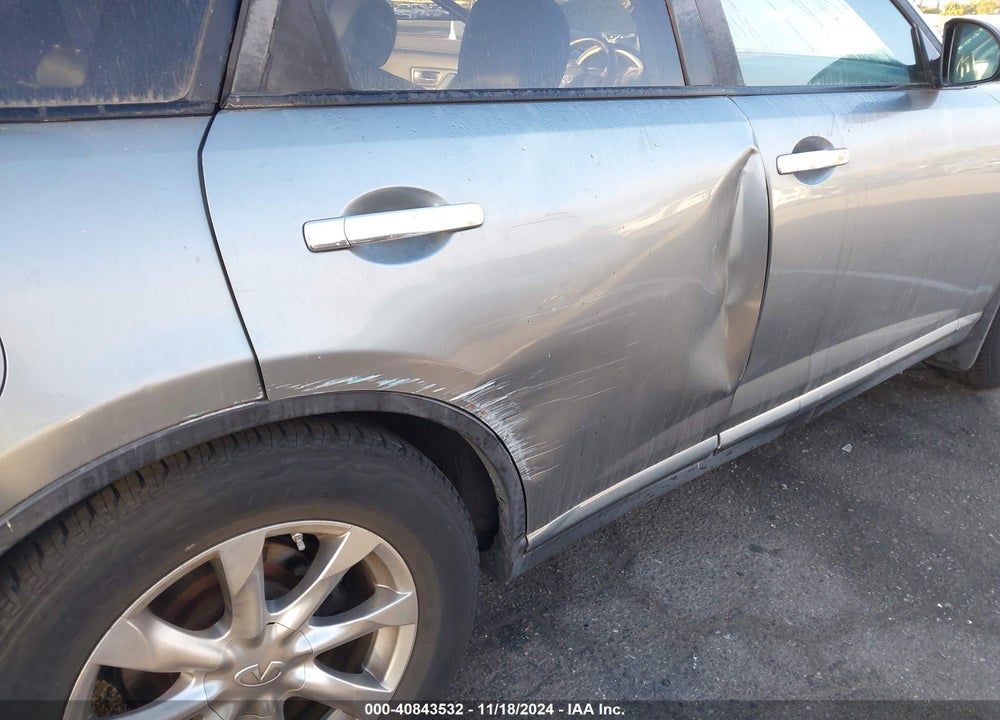 2007 INFINITI FX35 VIN: JNRAS08U77X101902