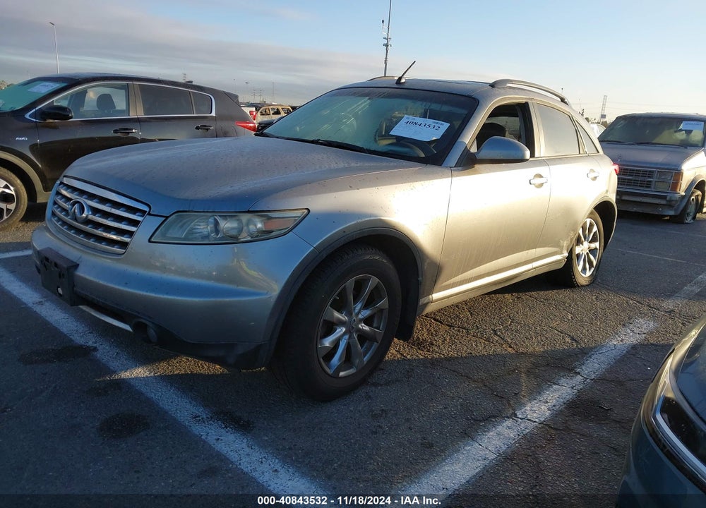 2007 INFINITI FX35 VIN: JNRAS08U77X101902