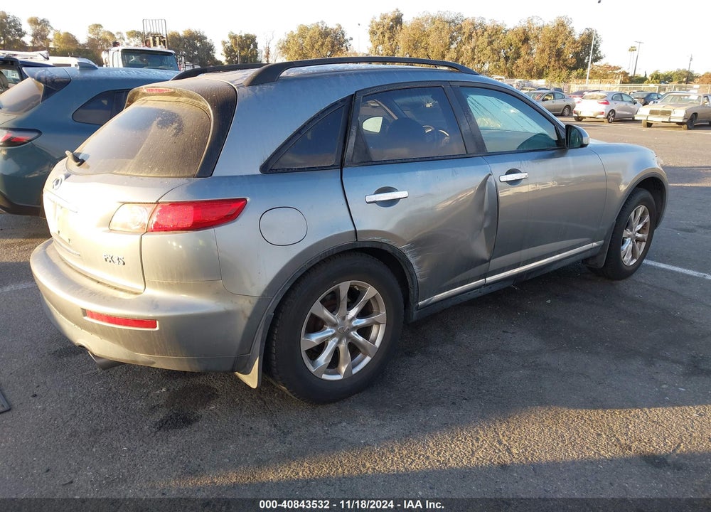 2007 INFINITI FX35 VIN: JNRAS08U77X101902