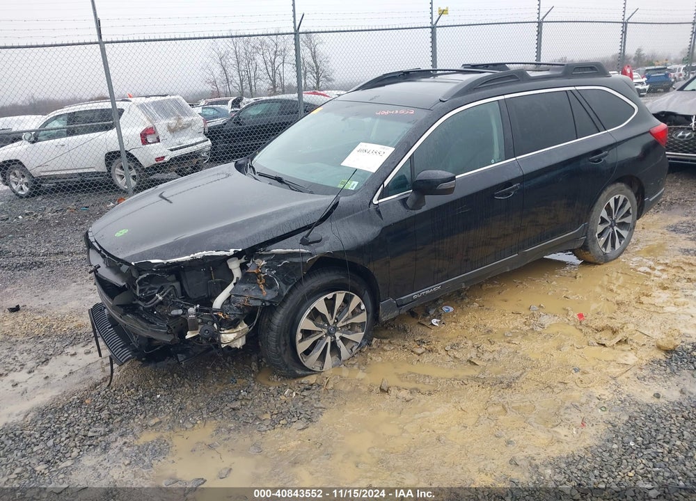 2015 SUBARU OUTBACK 2.5I LIMITED VIN: 4S4BSALC9F3325327