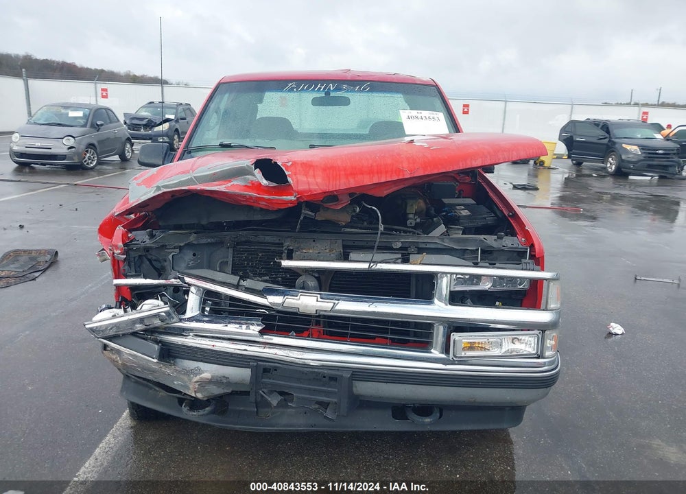 1998 CHEVROLET K1500 FLEETSIDE VIN: 2GCEK19M8W1203954
