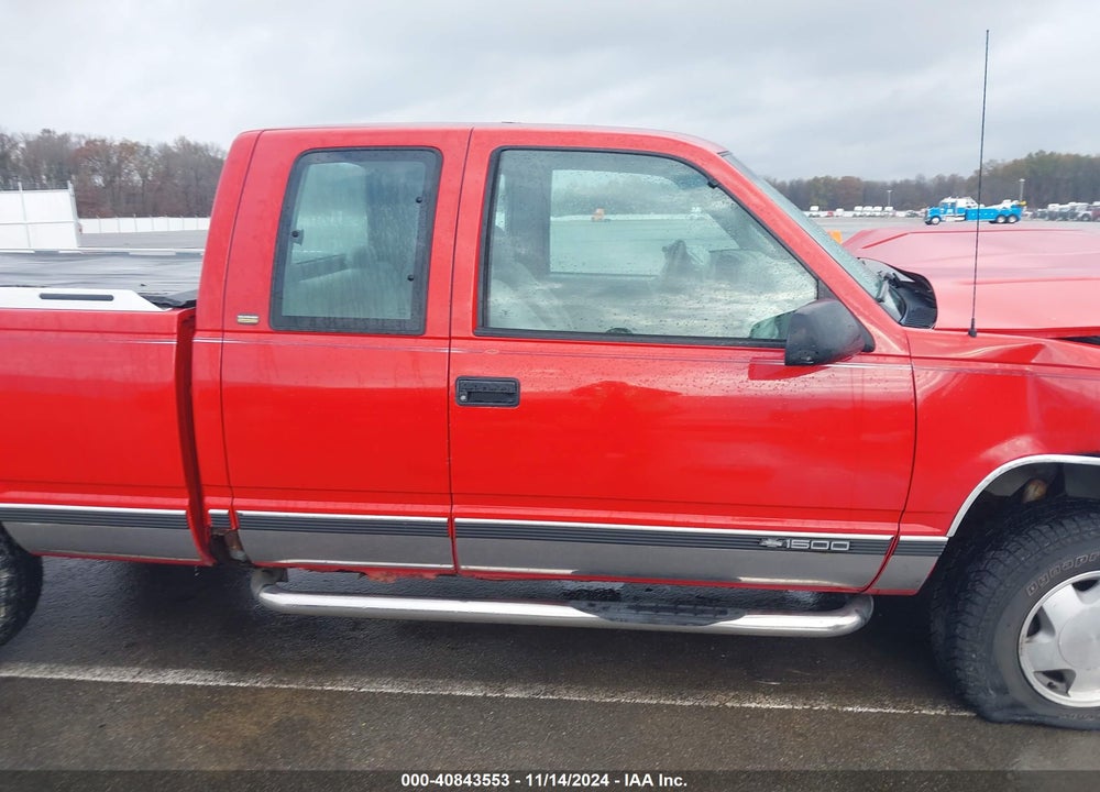1998 CHEVROLET K1500 FLEETSIDE VIN: 2GCEK19M8W1203954