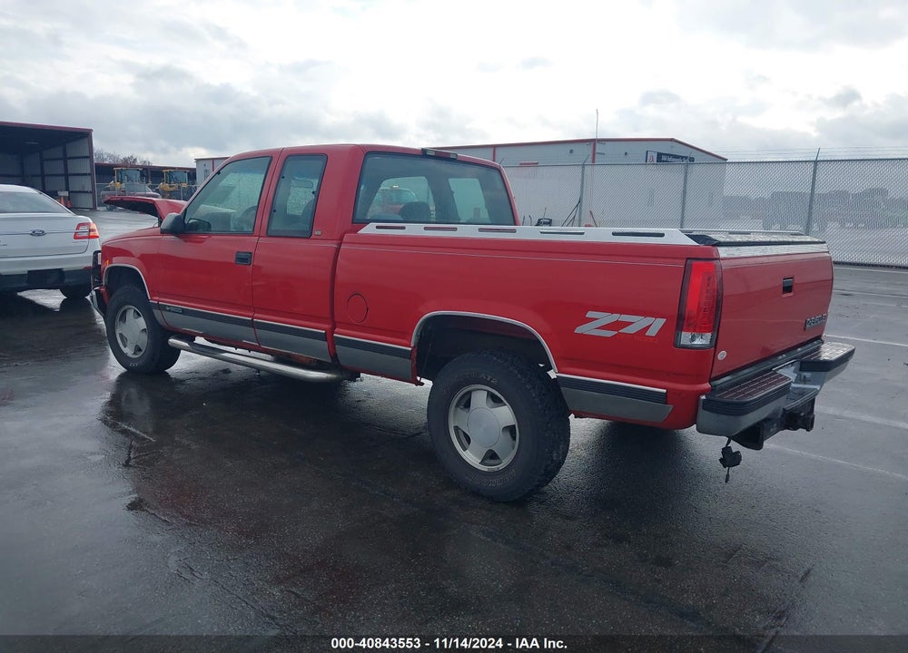 1998 CHEVROLET K1500 FLEETSIDE VIN: 2GCEK19M8W1203954