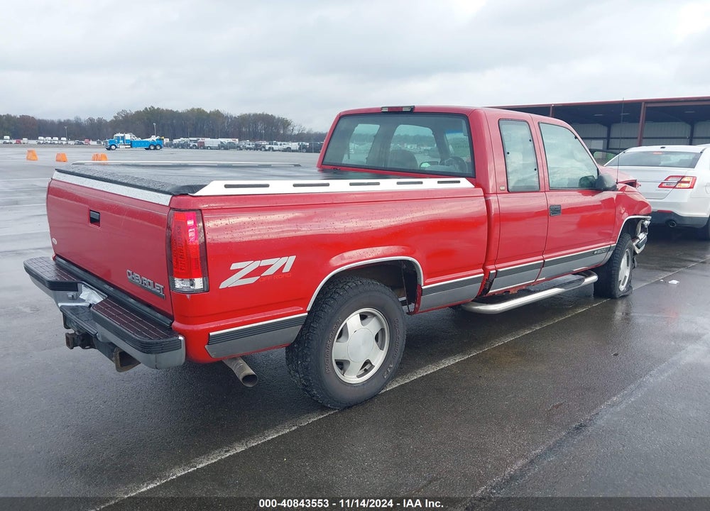 1998 CHEVROLET K1500 FLEETSIDE VIN: 2GCEK19M8W1203954