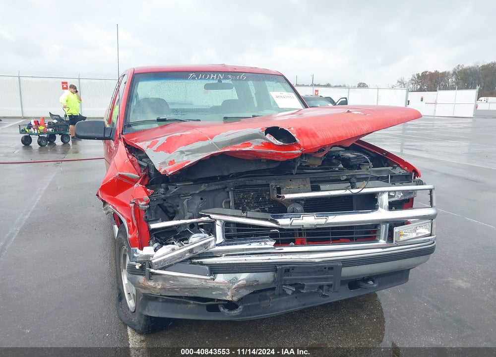 1998 CHEVROLET K1500 FLEETSIDE VIN: 2GCEK19M8W1203954