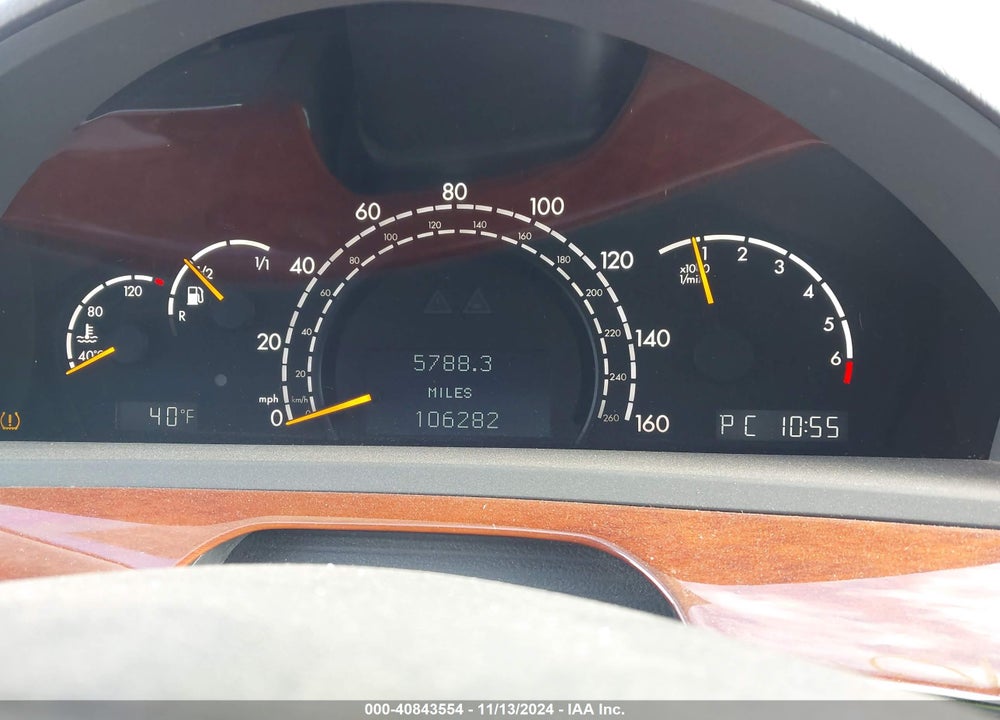 2006 MERCEDES-BENZ S 430 4MATIC VIN: WDBNG83J16A472598
