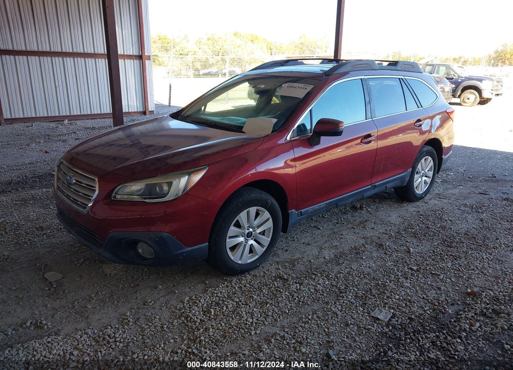 2016 SUBARU OUTBACK 2.5I PREMIUM VIN: 4S4BSAHC1G3297209