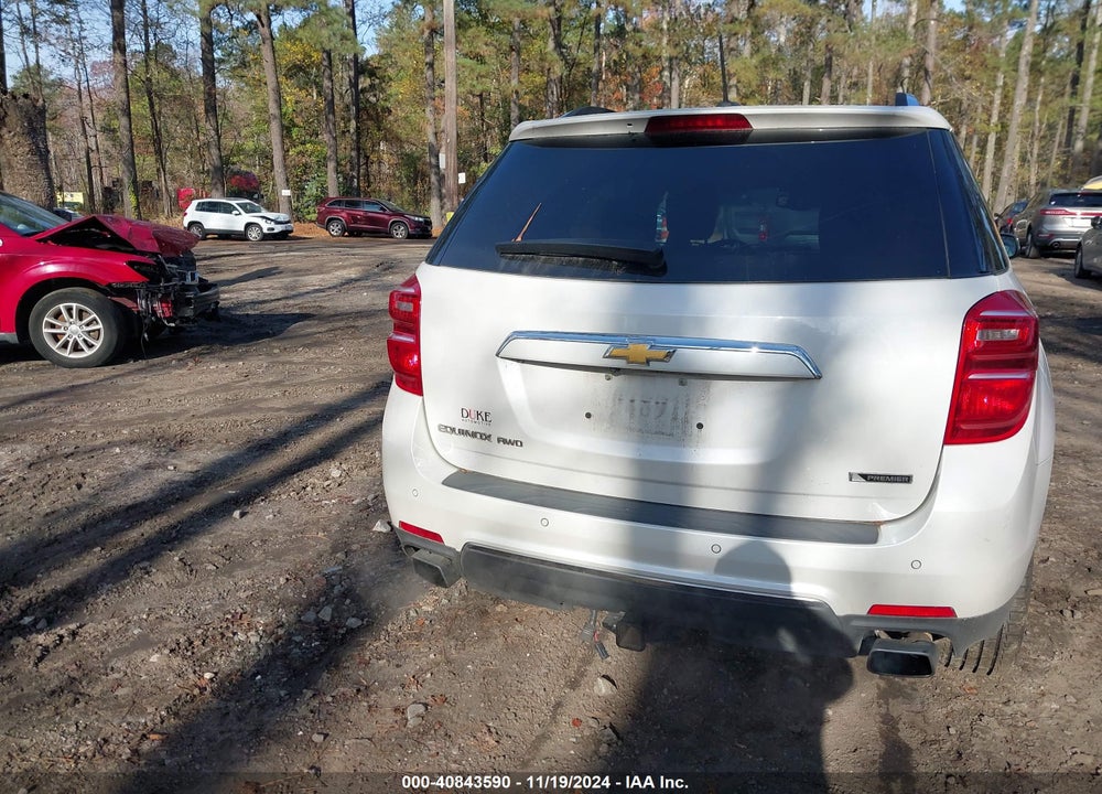 2017 CHEVROLET EQUINOX PREMIER VIN: 2GNFLGE34H6248016