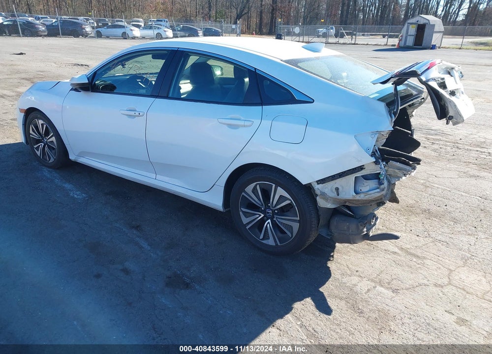 2018 HONDA CIVIC EX-L VIN: JHMFC1F79JX036255