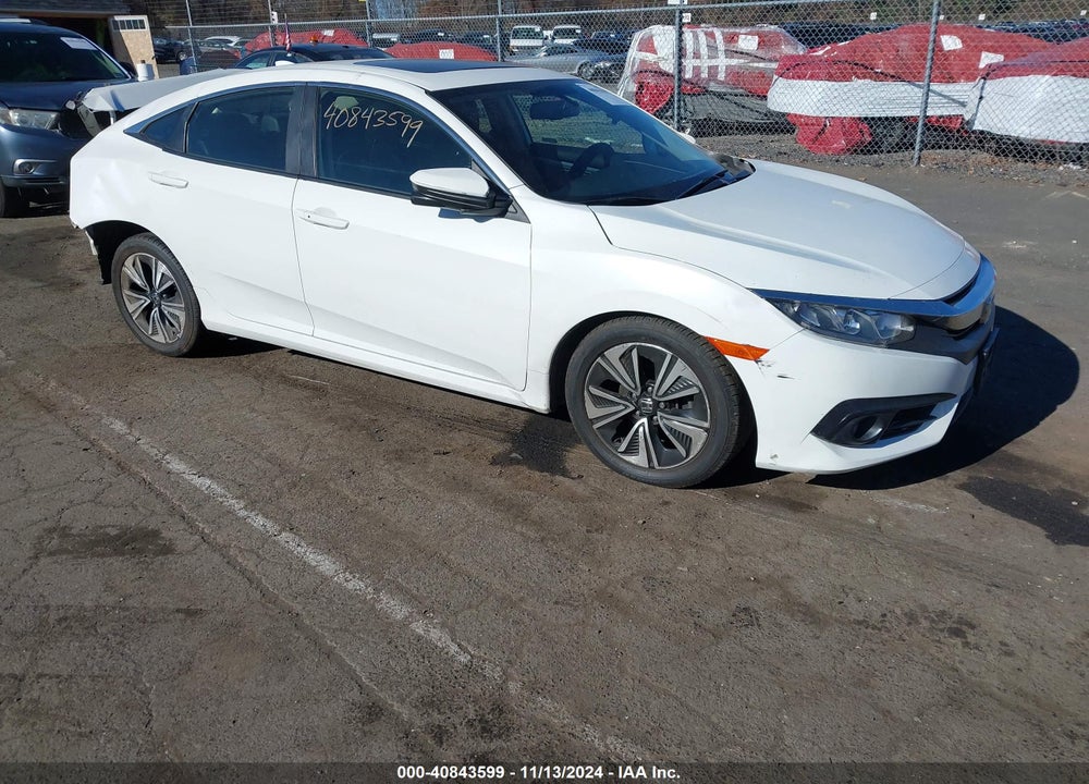 2018 HONDA CIVIC EX-L VIN: JHMFC1F79JX036255