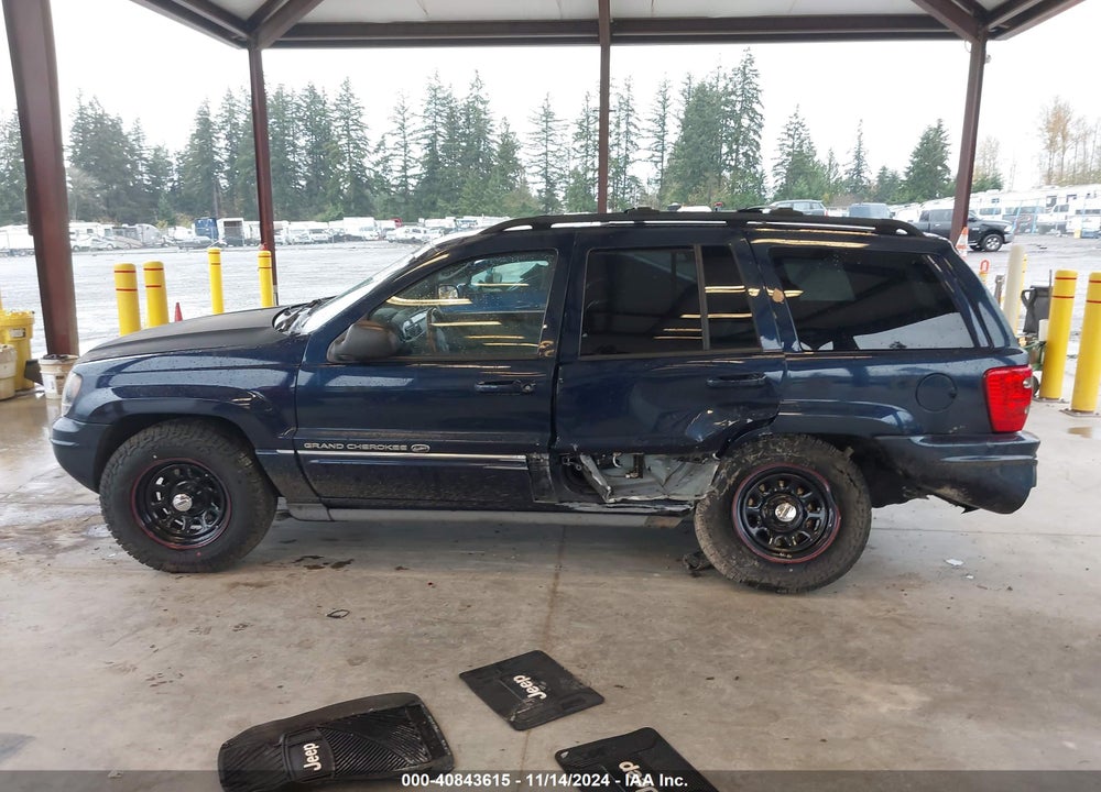 2004 JEEP GRAND CHEROKEE OVERLAND VIN: 1J8GW68J74C296581