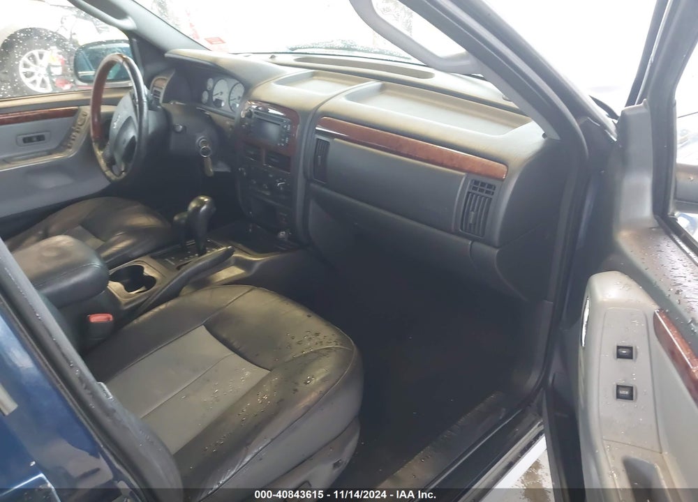 2004 JEEP GRAND CHEROKEE OVERLAND VIN: 1J8GW68J74C296581