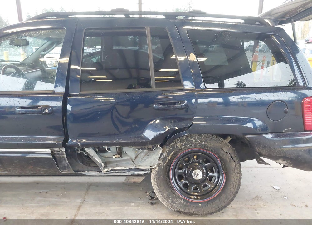 2004 JEEP GRAND CHEROKEE OVERLAND VIN: 1J8GW68J74C296581