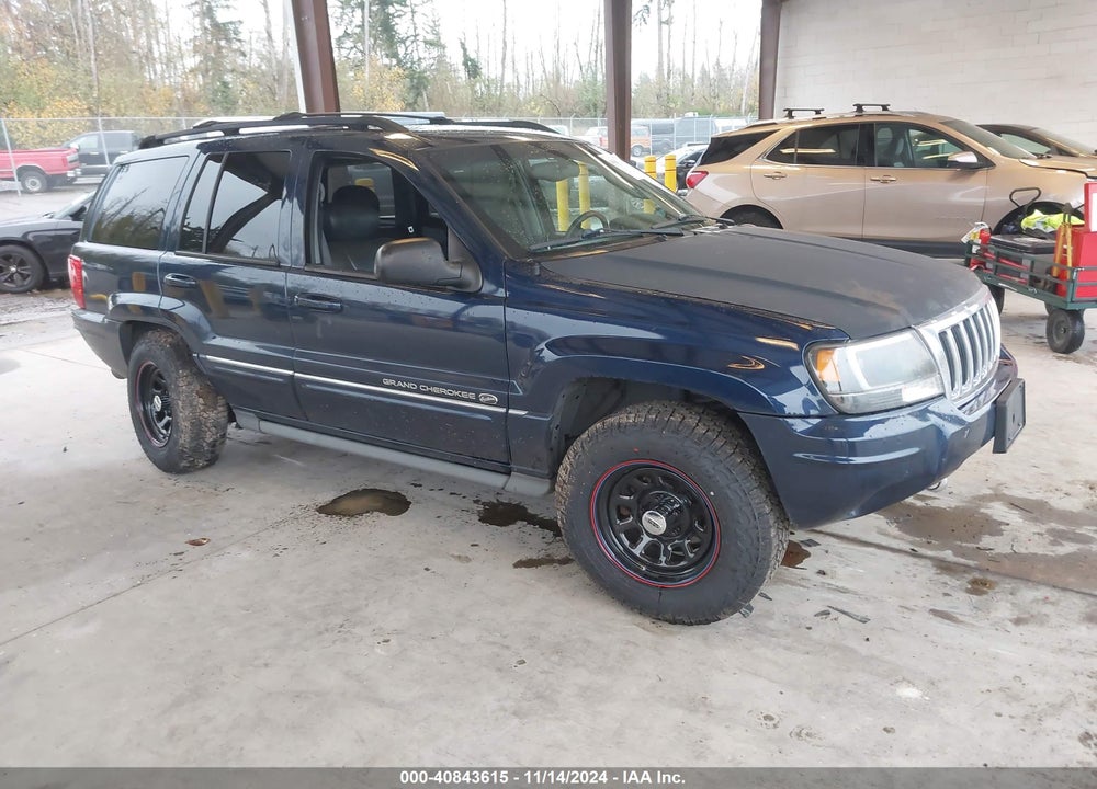 2004 JEEP GRAND CHEROKEE OVERLAND VIN: 1J8GW68J74C296581