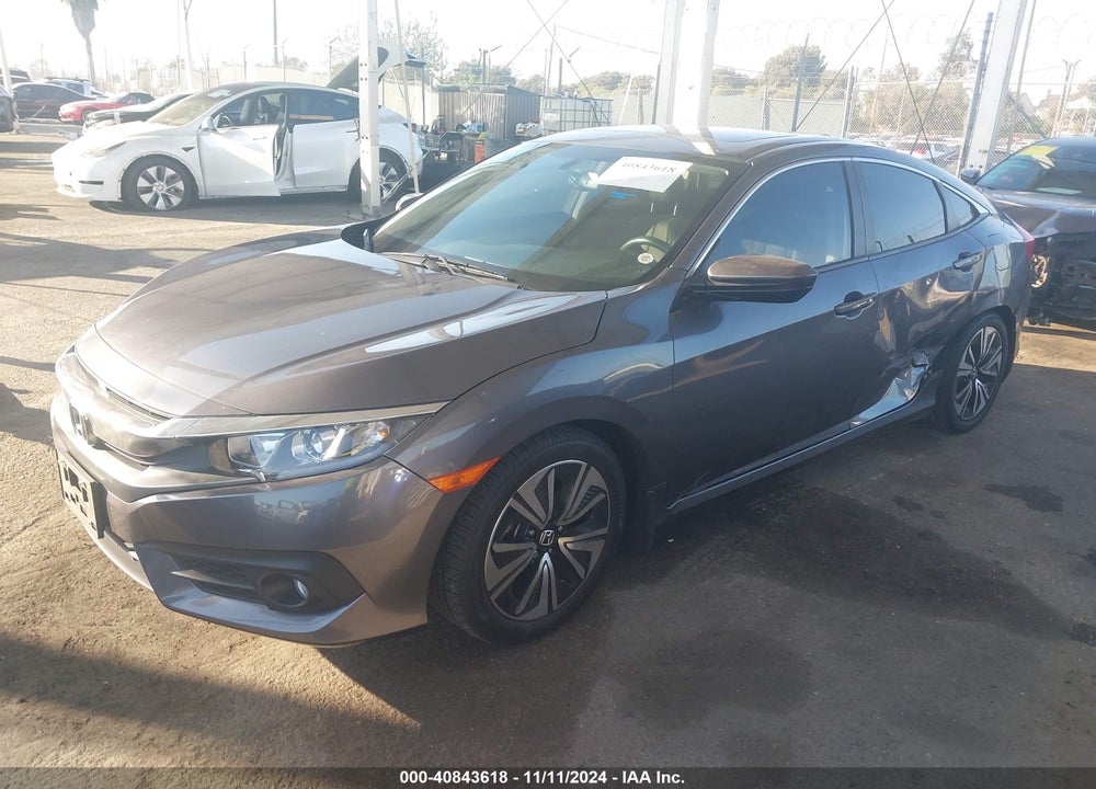 2018 HONDA CIVIC VIN: JHMFC1F76JX041994