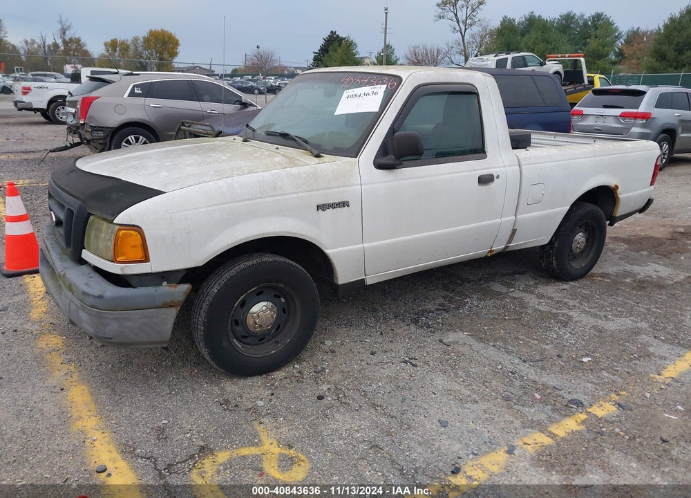 2004 FORD RANGER XL/XLT VIN: 1FTYR10D84TA20325