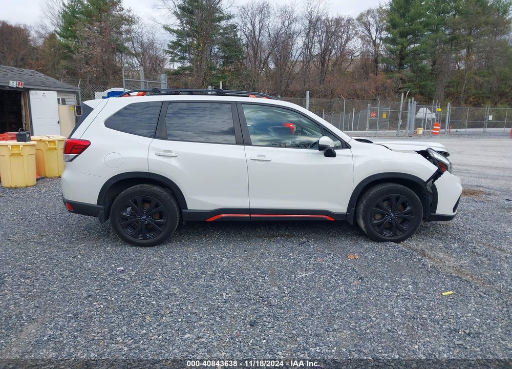 2019 SUBARU FORESTER SPORT VIN: JF2SKAPC5KH534951