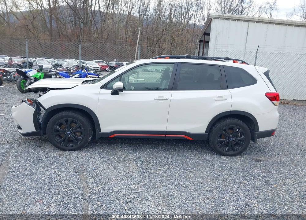 2019 SUBARU FORESTER SPORT VIN: JF2SKAPC5KH534951