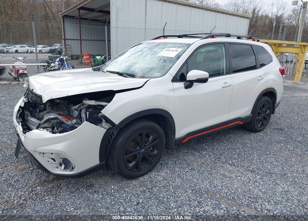 2019 SUBARU FORESTER SPORT VIN: JF2SKAPC5KH534951