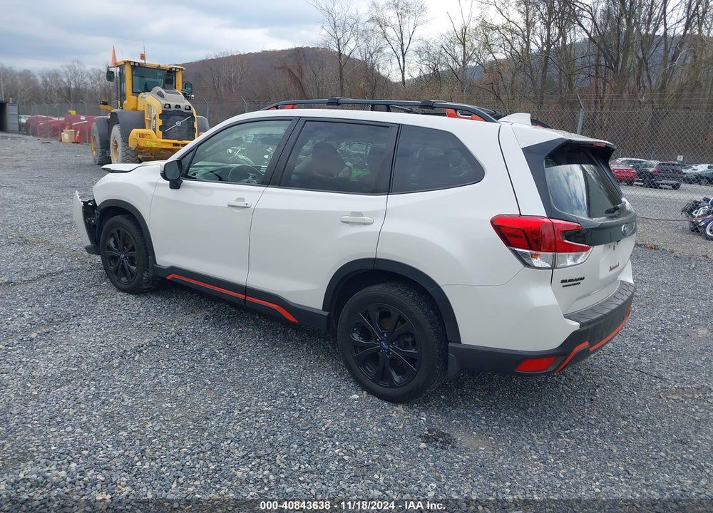 2019 SUBARU FORESTER SPORT VIN: JF2SKAPC5KH534951