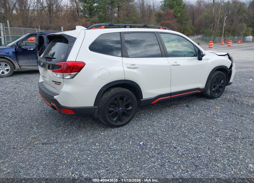 2019 SUBARU FORESTER SPORT VIN: JF2SKAPC5KH534951
