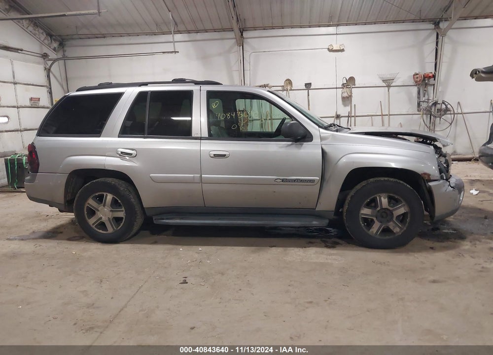 2004 CHEVROLET TRAILBLAZER LT VIN: 1GNDT13SX42382129