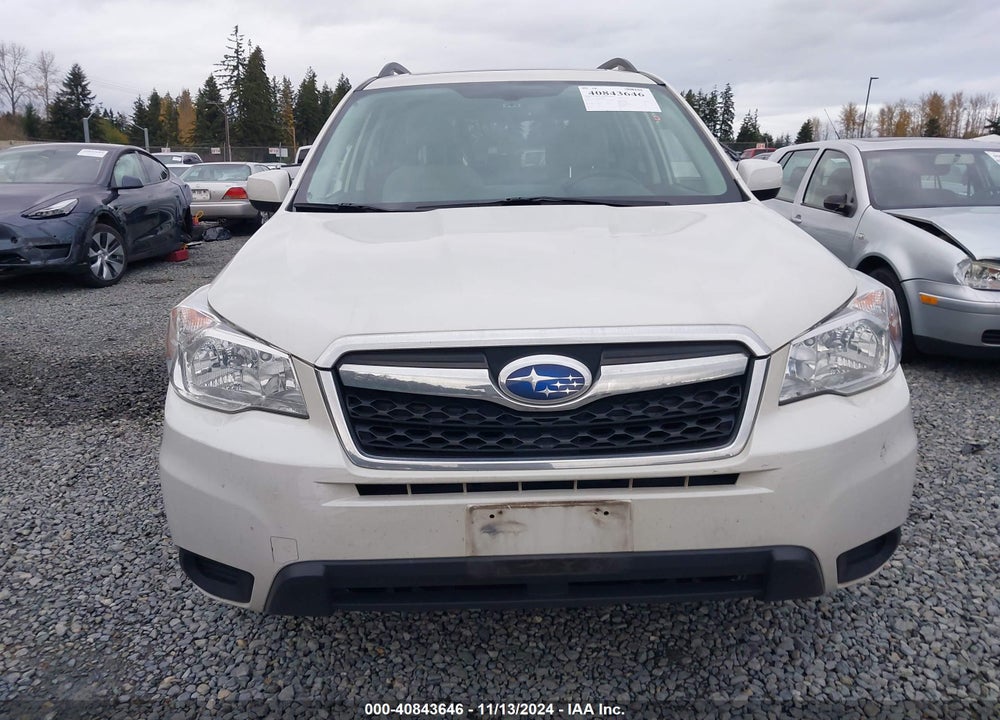 2016 SUBARU FORESTER 2.5I PREMIUM VIN: JF2SJADC8GH487395