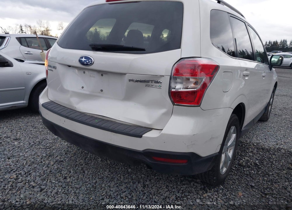 2016 SUBARU FORESTER 2.5I PREMIUM VIN: JF2SJADC8GH487395
